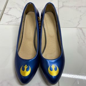 Star Wars theme blue pumps sz 8.5-9